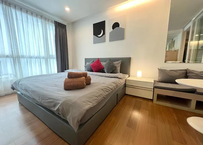 Comfy Entire Steps To Bts & Mrt Sukhumvit Min 14 Nights Bangkok